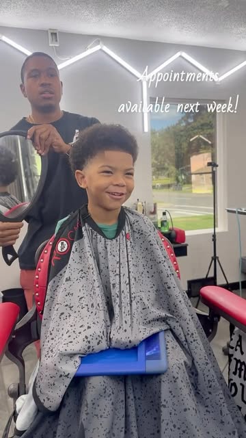 Fresh haircut reel from The Luxe